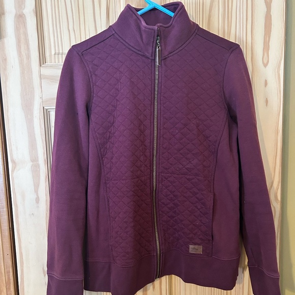 L.L. Bean Quilted Full-Zip Sweatshirt - Picture 1 of 3